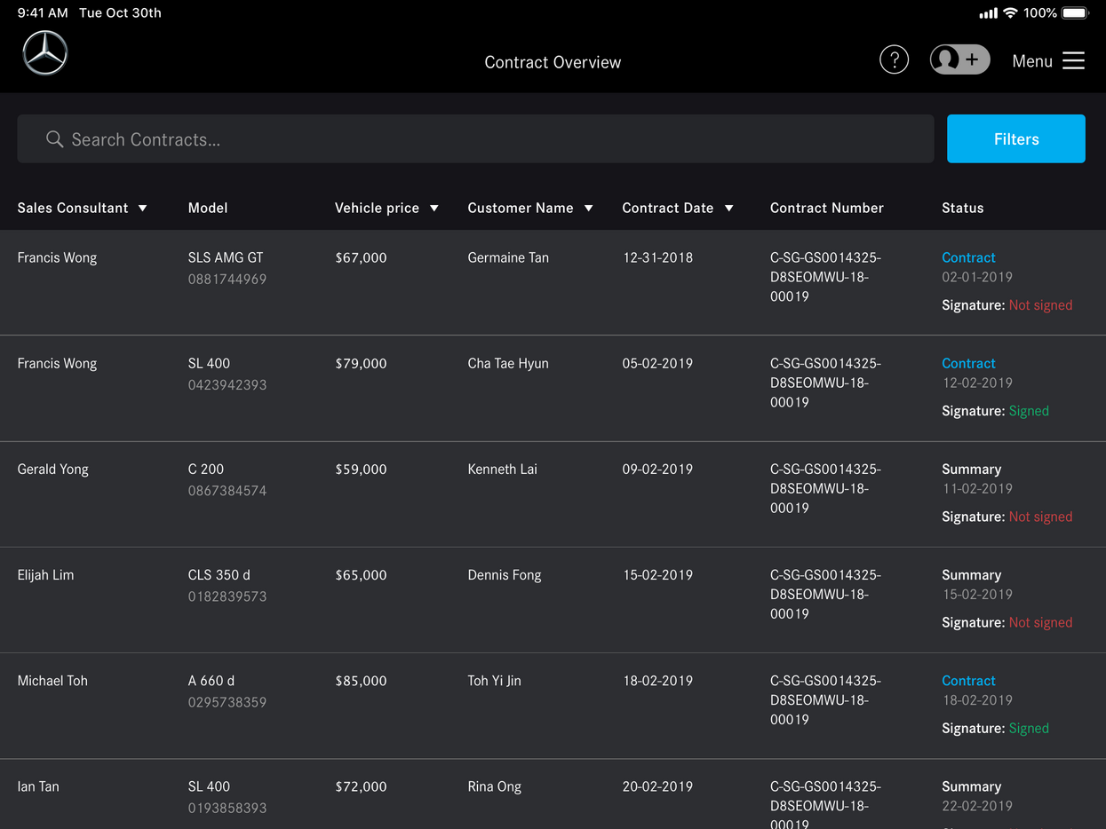 Daimler&#x20;I&#x20;Pad&#x20;Contract&#x20;Overview